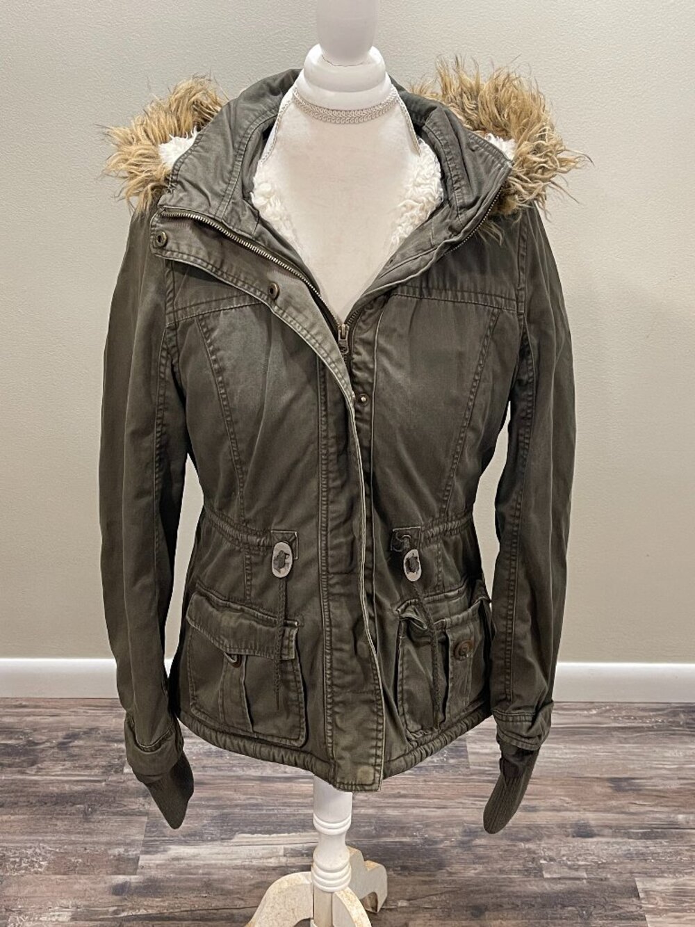 Arizona Y2K Military Jacket